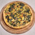 El cooksnap de Cecilia cuando hizo Tarta de brócoli y espinaca.