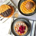 Cooksnap Dapur Yusfarisyia semasa beliau membuat Chocolate Loaded Waffle 🧇🧇🍫🍓.