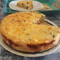 El cooksnap de raquel cuando hizo Quiche de bacon, calabacín y surimis en porciones individuales.