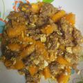 Cooksnap dari Kera Besar Omnivora untuk resep Kabocha no nimono plus tamago かぼちゃの煮物 卵 (pumkin)