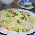 Allie幸福料裡 的 高麗菜炒小魚干(簡單料理) cooksnap