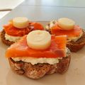 El cooksnap de Becky cuando hizo Pintxo de salmón con mayonesa de encurtidos.