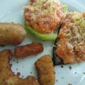El cooksnap de edu cuando hizo Berenjena rellena de salchichas frescas.