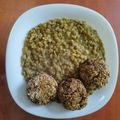 Endre Szabó Cooksnap-ja, amikor elkészítette a(z) Vöröslencse főzelék sült tofuval! VEGÁN receptet.