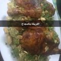 صورة من أُمْ بَاسِمْ الامير🇸🇦🇸🇦🇸🇦🇸🇦، شاركها بعد تجربة وصفة دجاج 🍗 محشي بالفريكة ☺😋