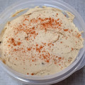 El cooksnap de chony cuando hizo Hummus de ajo negro.