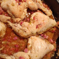 El cooksnap de Merche MR cuando hizo Pollo al chilindrón 🍗.