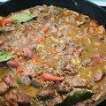 El cooksnap de Javier Rodríguez Genet cuando hizo Higaditos de pollo con arroz blanco.