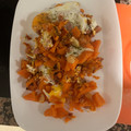 El cooksnap de Laura cuando hizo Calabaza con jamón curado y huevos camperos 🎃 🥚.