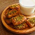 کوک اسنپ Lida Aali بعد از امتحان کردن شیرینی بدون تخم مرغ (شیرینی سه سوته با سه قلم مواد).