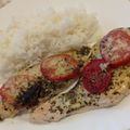liliom1229 Cooksnap-ja, amikor elkészítette a(z) Paradicsomos, mozzarellás csirkemell receptet.