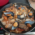 El cooksnap de Beatriz Belizon cuando hizo Merluza a la marinera.