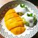 Cooksnap dari (YT : Dapua Mandeh) By Lara Silvani 👩‍🍳 untuk resep Manggo Sticky Rice