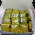 Cooksnap dari Dapoer ziie untuk resep Kue Bugis / Mendut Tepung Ketan Isi Unti / Enten Kelapa