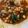 El cooksnap de JUAN JOSE SANCHEZ MORENO cuando hizo 🐔Pollo con espinacas🥬 y garbanzos con Ras el Hanaout.