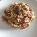 Cooksnap dari sylven untuk resep Fettuccine Carbonara