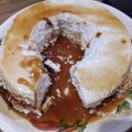 El cooksnap de Maricel Bergara cuando hizo Isla flotante(sólo claras de huevos).