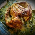 El cooksnap de Zaida TC @alquimiasfood cuando hizo Pollo entero al horno.
