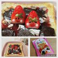 Newチヨコっと♪'s cooksnap of when they made 苺の坊や.