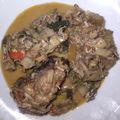 Cooksnap dari Gunarto Andi untuk resep Sayur jantung pisang telor santan pedas