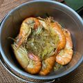 Niki 斤欠 的 咖哩鮮蝦粉絲煲 cooksnap