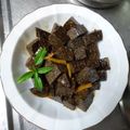  Ting匠手作 的 簡單好吃「麻油米血」再來一盤~ cooksnap