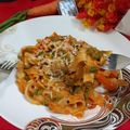  Mrinalini Sinha का कुकस्नैप जब उन्होंने पेस्तो फेटाचीनी पास्ता (Pesto fettuccine pasta recipe in Hindi) बनाया था।