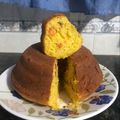 El cooksnap de zay cuando hizo Budín de mandarina y membrillo con cubierta azucarada de coco🍊.