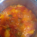 El cooksnap de Monica Sanchez Carrasco cuando hizo Patatas guisadas con chorizo criollo.