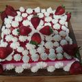 El cooksnap de Barbie Ferreyra cuando hizo Torta helada peruana.