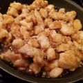 Kelli Putnam's cooksnap of when they made Panda express orange chicken.