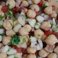 El cooksnap de Irazú cuando hizo Ceviche de garbanzos.