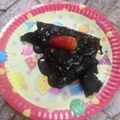 Cooksnap Nor Zahida Aini semasa beliau membuat Chocolate Cake (3 Bahan).