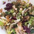 El cooksnap de Clara cuando hizo Ensalada bacon champiñones y demás.