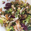El cooksnap de Clara cuando hizo Ensalada bacon champiñones y demás.