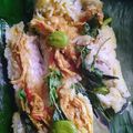 Cooksnap dari Ninik Kitchen untuk resep Nasi Bakar Ayam Suwir Pedas