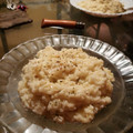 El cooksnap de Aida Caceres cuando hizo Risotto a los quesos.