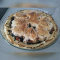El cooksnap de Irene cuando hizo Pastel de coliflor con vegetales y queso provolone.