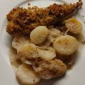 El cooksnap de DaniLF cuando hizo Rape al horno con almendra crocante.
