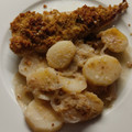 El cooksnap de DaniLF cuando hizo Rape al horno con almendra crocante.