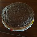 El cooksnap de maria eva cuando hizo Torta brownie con lentejas de chocolate.