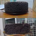 El cooksnap de Guillermina cuando hizo Torta de Chocolate sin leche, sin huevos 🎂.