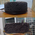 El cooksnap de Guillermina cuando hizo Torta de Chocolate sin leche, sin huevos 🎂.