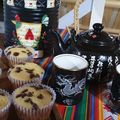 El cooksnap de Morocha Sabinera cuando hizo Muffins con chips de chocolate.