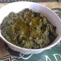 Mukti Sahay's cooksnap of when they made Sarson ka Saag.