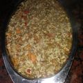 El cooksnap de Zulema Gorosito cuando hizo Guiso de arroz integral yamaní y lentejas.