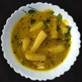 Sweta Sarkar's cooksnap of when they made মুলো দিয়ে মটর ডাল (mulo diye motor dal recipe in Bengali).