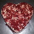 El cooksnap de blanco89.sb cuando hizo Tarta San Valentín con forma de corazón.