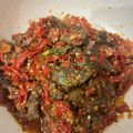 Cooksnap dari rnabilar untuk resep Dendeng Balado Basah Khas Minang