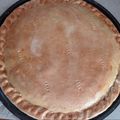 El cooksnap de Ana Arévalos cuando hizo Tarta de jamón y queso.